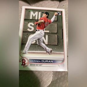 Rookie card Boston Red Sox